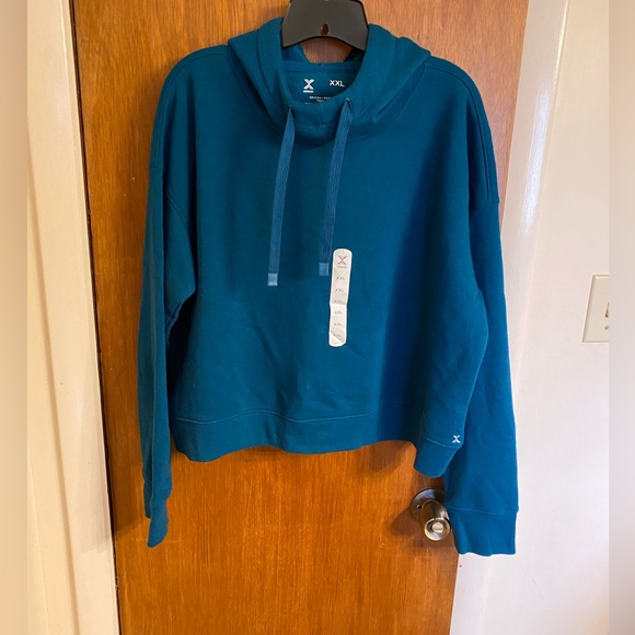 NWT Xersion Cropped Women’s Hoodie Size XXL - Picture 10 of 12